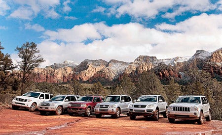 2005 Ford Explorer Vs Jeep Grand Cherokee Mitsubishi