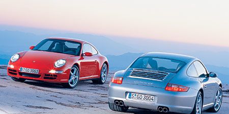 Porsche 911 Carrera 4 and 4S