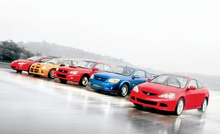 Acura Rsx Type S Vs Chevy Cobalt Ss Supercharged Dodge