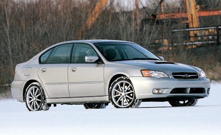 Tested 2006 Subaru Legacy 2 5gt Spec B