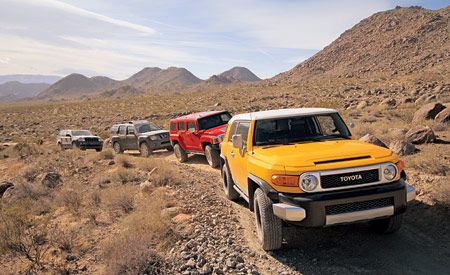 2006 Off-Road SUV Comparison