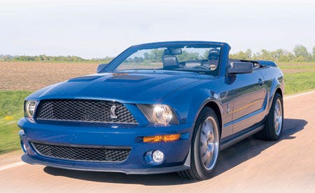 2007 Ford Mustang Shelby Gt500 Convertible Short Take Road Test