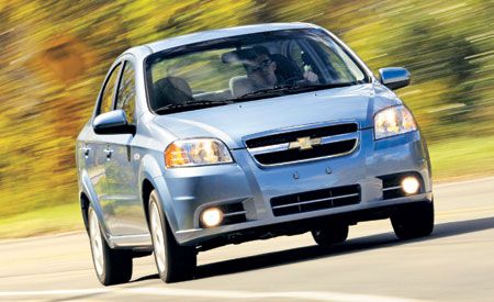 2007 Chevrolet Aveo LT 4dr Sedan : Trim Details, Reviews, Prices