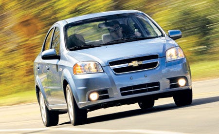 2007 Chevy Aveo Review & Ratings