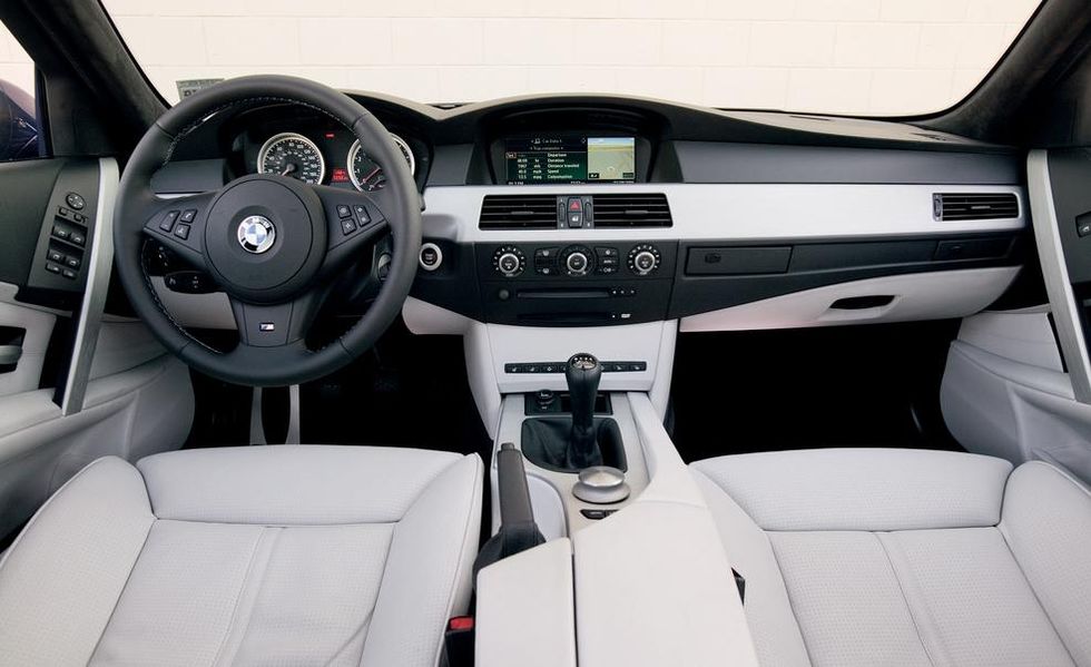 2006 BMW M5 Interior Pictures
