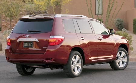 2008 toyota highlander maintenance schedule