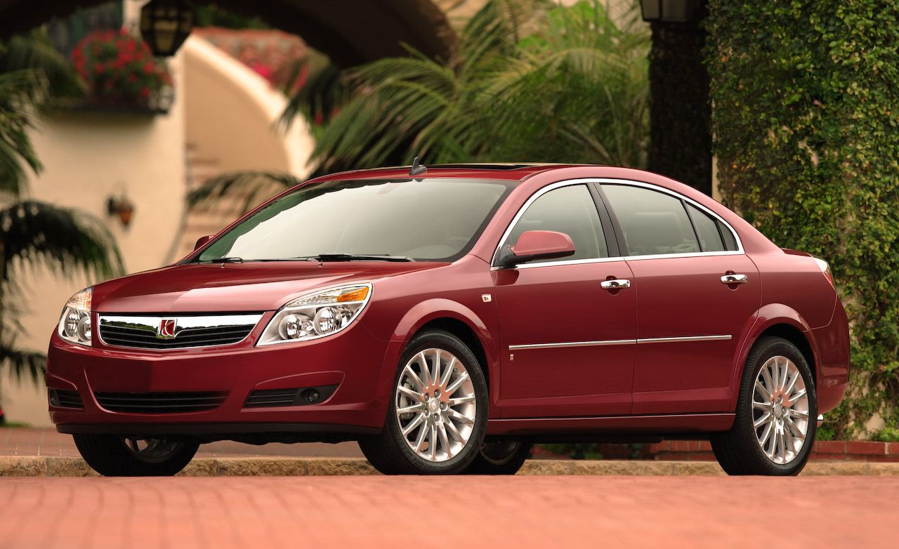 2008 Saturn Aura and Saturn Aura Green Line