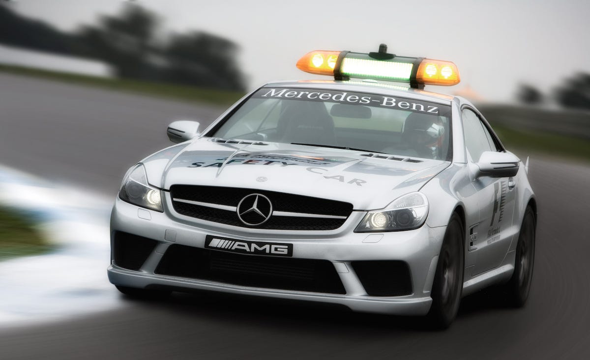 Mercedes Benz Sl63 Amg Safety Car And C63 Amg Wagon Medical Car