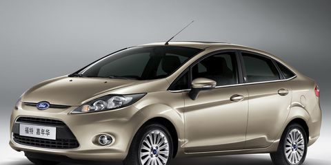 2010 Ford Fiesta Will Come as Sedan Hatchback