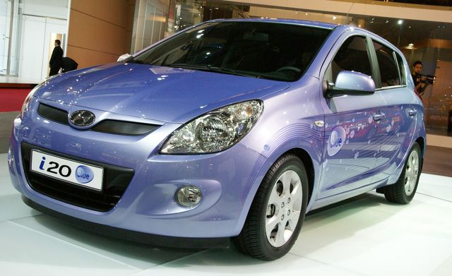 2009 Hyundai i20 and i20 Blue Concept
