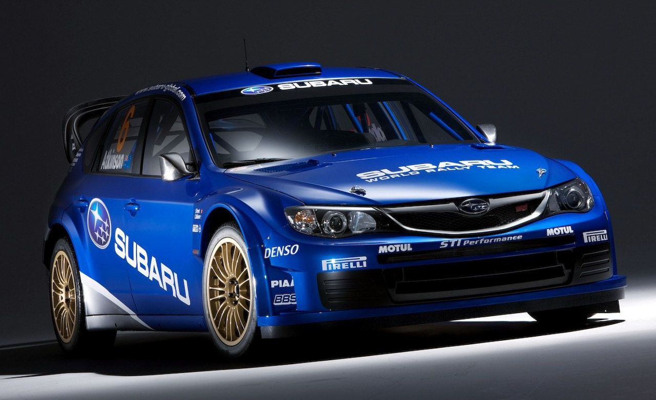 新作入荷格安SUBARU WORLD Rally Team ミニカー