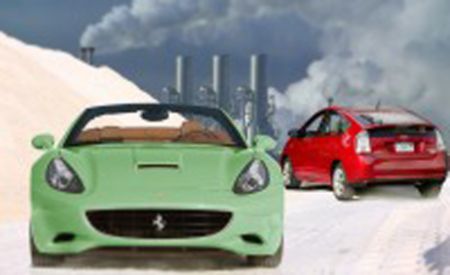 Save the Earth: Drive a Ferrari