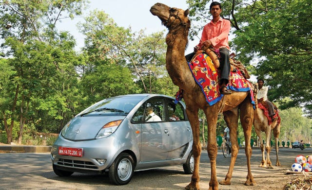 tata nano engine view