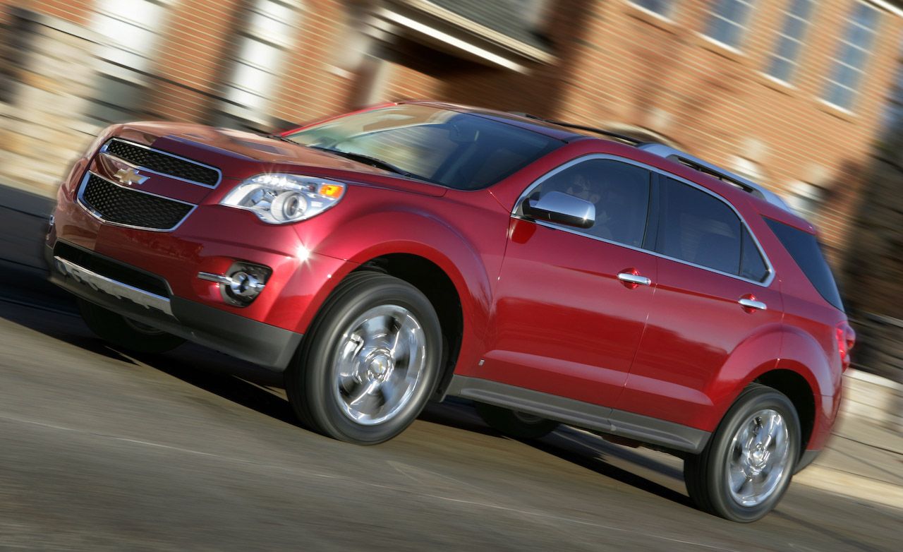 chevy equinox reviews car and driver