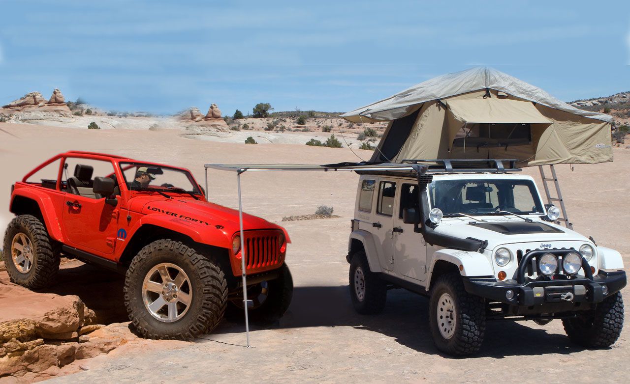 Jeep Lower Forty and Wrangler Overland Concepts