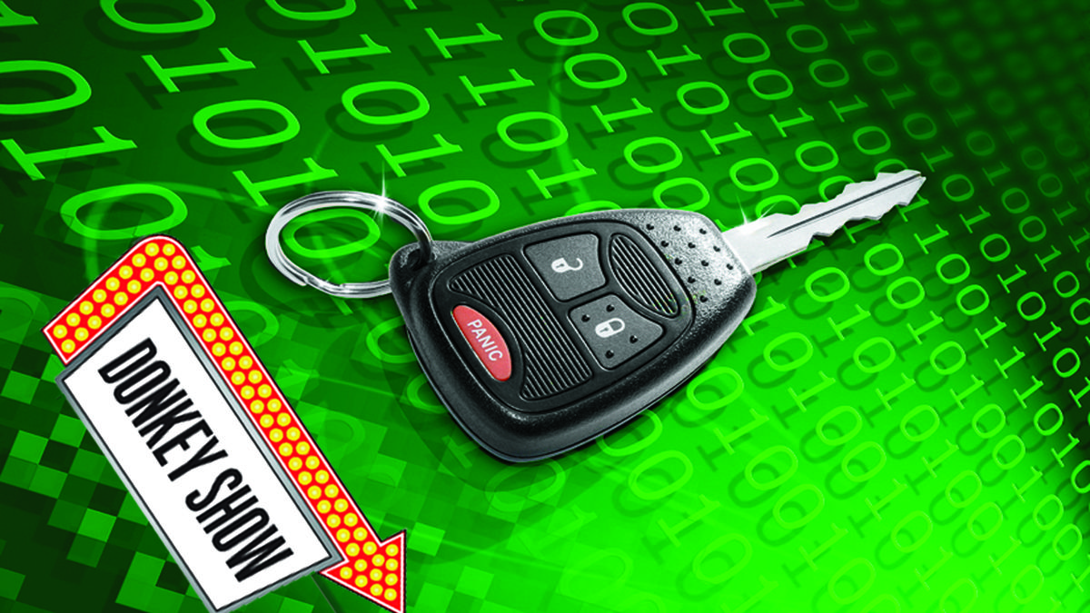 What is keyless entry?