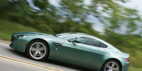 2009 Aston Martin V8 Vantage 8211 Instrumented Test