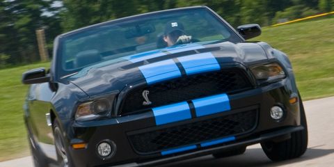 2010 Ford Mustang Shelby Gt500 Convertible 8211