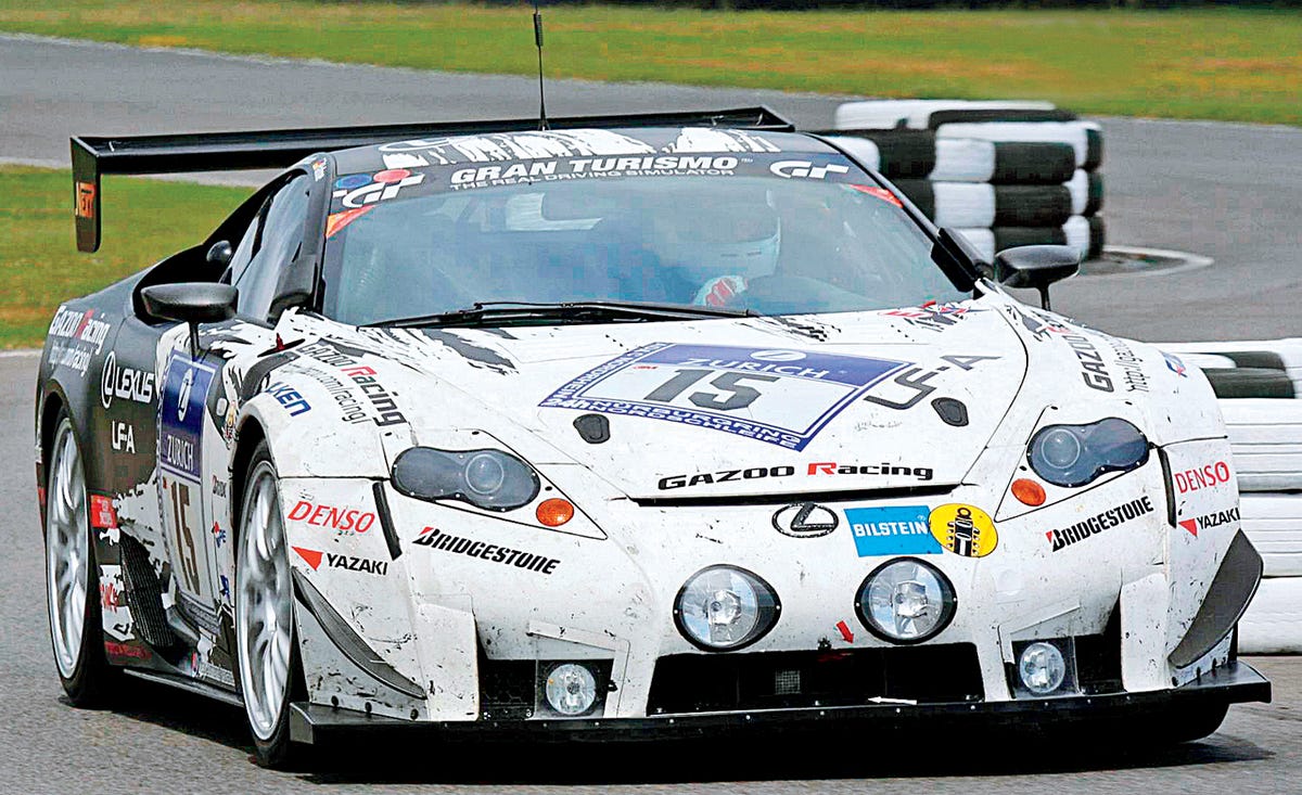 Gazoo Racing's Lexus LFA Code X Hits The Track: Video