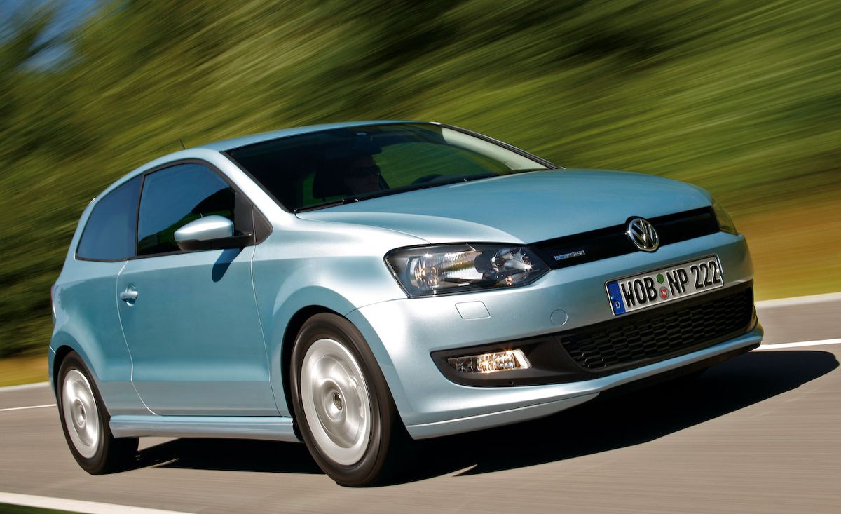 Om toevlucht te zoeken Huiswerk Contract 2010 Volkswagen Polo BlueMotion Diesel