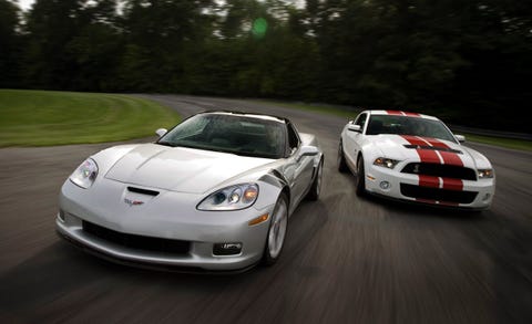 2010 Chevy Corvette Grand Sport Vs 2010 Ford Mustang Shelby Gt500