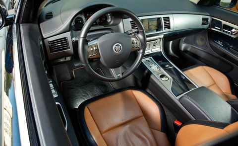 2010 jaguar xfr interior