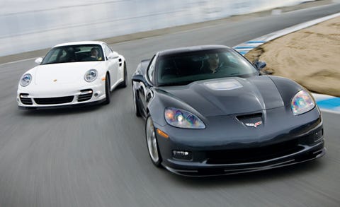 2010 Chevrolet Corvette Zr1 Vs 2010 Porsche 911 Turbo