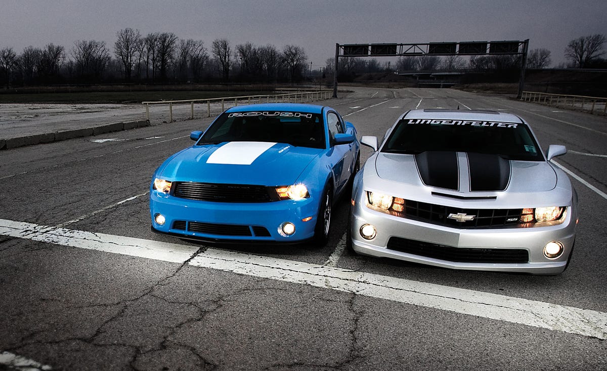 2010 Lingenfelter Chevrolet Camaro Ss Vs 2010 Roush Ford