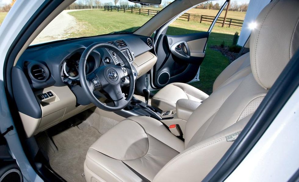 2010 toyota rav4 limited 4x4 interior