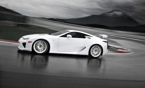 Land vehicle, Vehicle, Car, Sports car, Lexus lfa, Supercar, Automotive design, Coupé, Performance car, Wheel, 