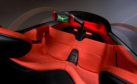 Automotive design, Red, Orange, Carmine, Car seat, Concept car, Leather, Car seat cover, 