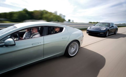 2010 Aston Martin Rapide Vs 2010 Porsche Panamera Turbo