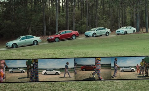 Buick Lacrosse Vs Ford Taurus Hyundai Genesis Lexus Es350 Image