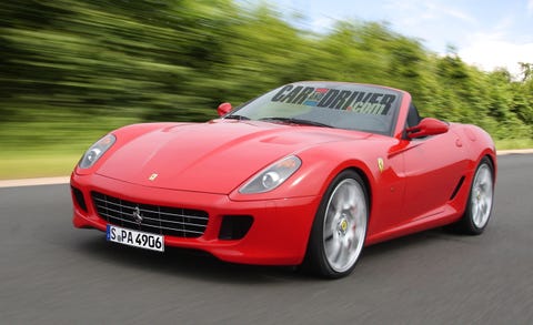 2012 Ferrari 599 Roadster Rendered