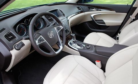2011 buick regal cxl interior