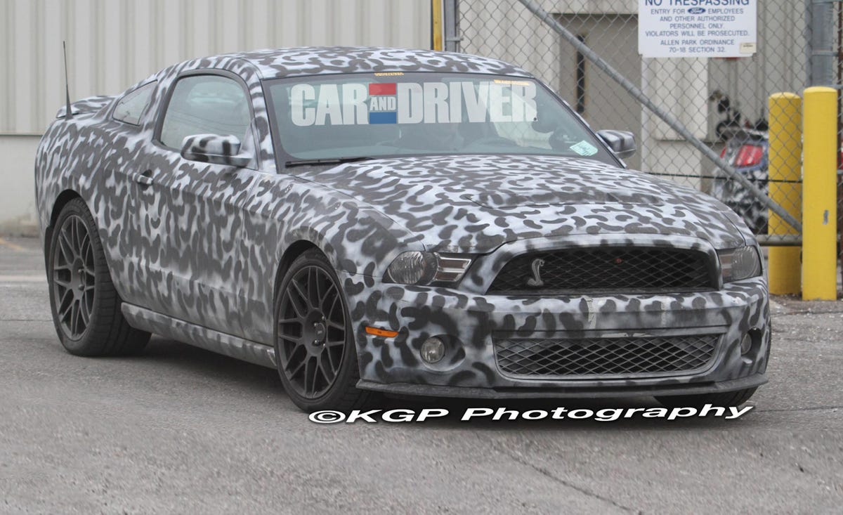 2013 Ford Mustang Shelby GT500 Spy Photos – News – Car and Driver