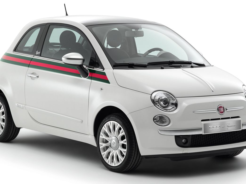 nedbryder ligevægt Anonym Fiat 500 by Gucci at the Geneva Auto Show &ndash; News &ndash; Car and  Driver