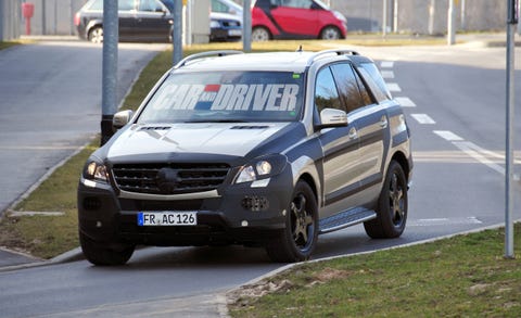 2012 Mercedes Benz M Class Spy Photos 8211 News 8211