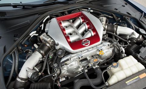 2012 nissan gt r 38 liter twin turbocharged v 6 engine