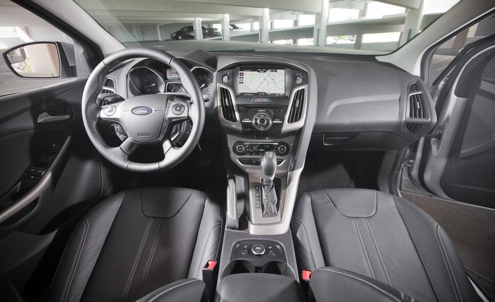2012 ford focus sel interior