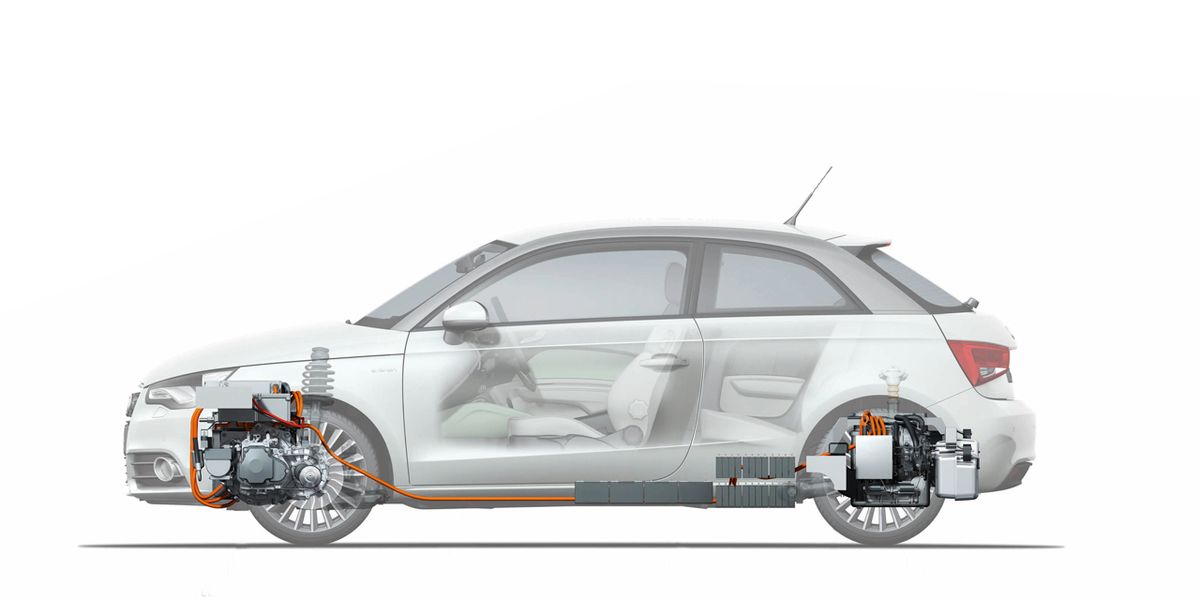 Audi A1 e-tron: Rotary hybrid - CNET