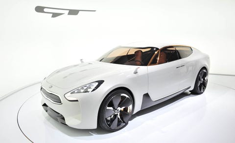 Kia Gt Concept Debuts In Frankfurt