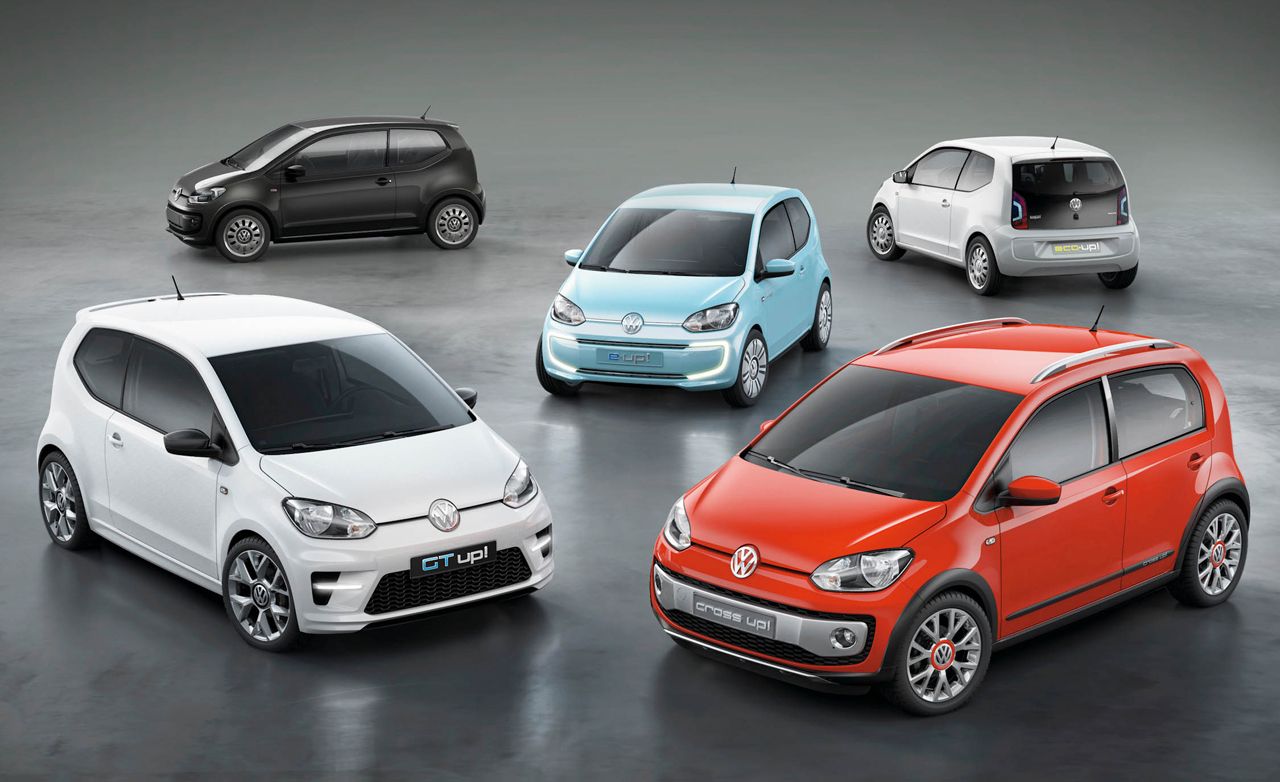 Volkswagen Up! Concepts Debut in Frankfurt – News – Car and  Driver