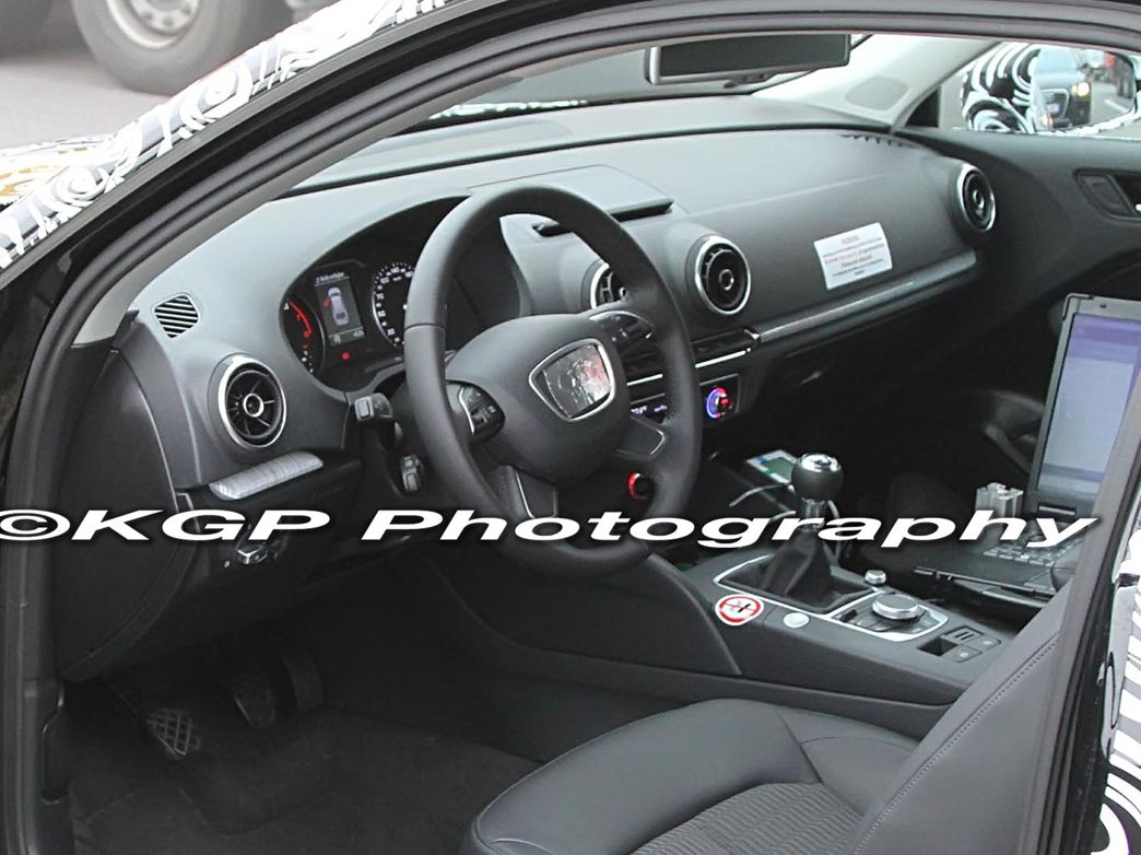 2013 Audi A3 Interior Spy Photos