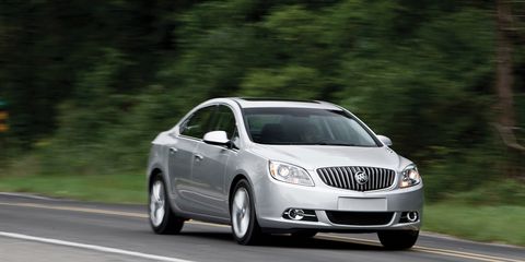 2012 Buick Verano Review Car And Driver