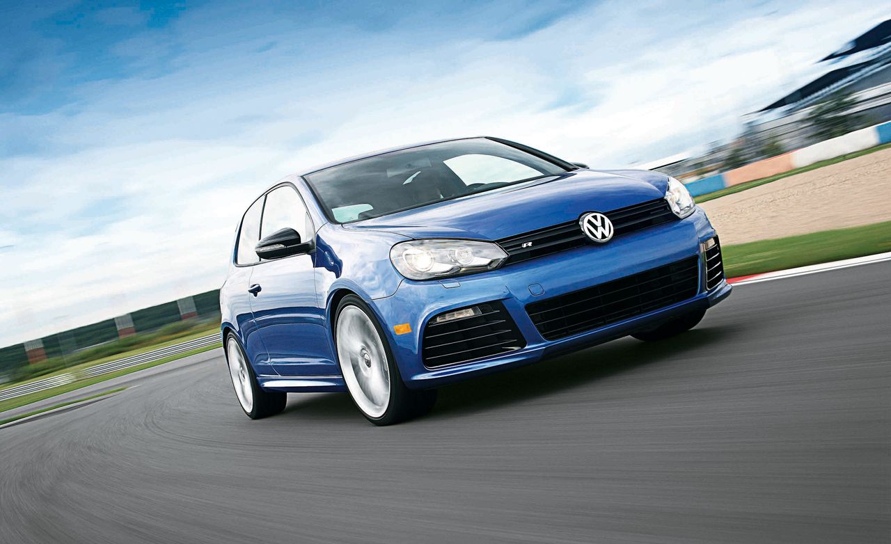 12 Volkswagen Golf R U S Spec First Drive Review Car And Driver