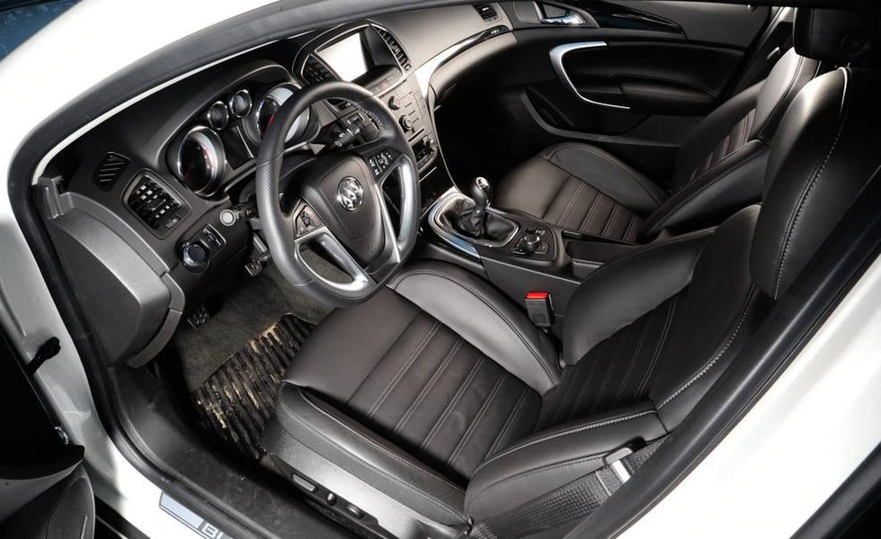 2012 buick regal gs interior