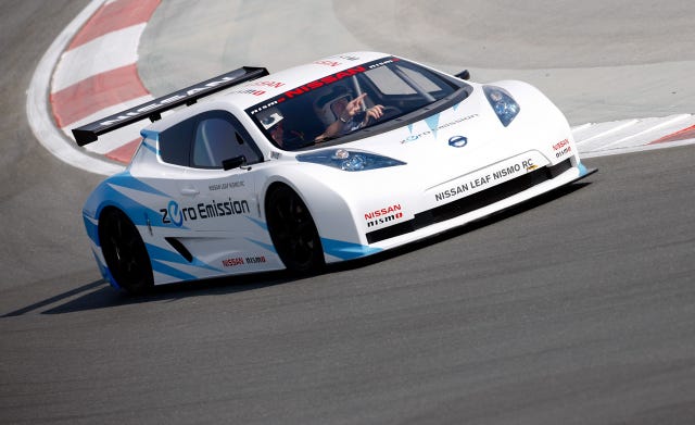 Nissan Leaf Ev Nismo Race Car Driven 11 Review 11 Car And Driver