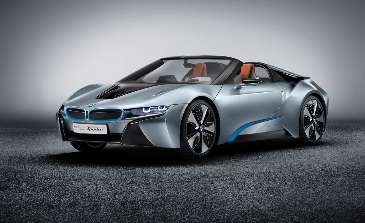 BMW i8 Concept Spyder Photos and Info Car news Car and Driver