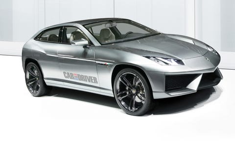 Lamborghini Suv Rendered 8211 News 8211 Car And Driver